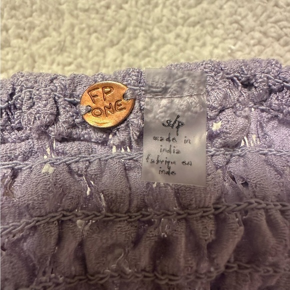 Free People One Lilac Purple Adella Lace Bralette Bra - Picture 9 of 12